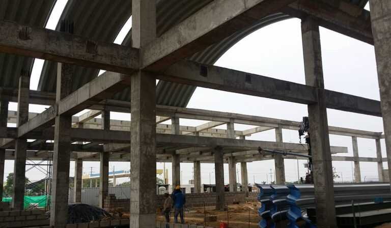 construcción industrial Santa Marta bodega FERCO